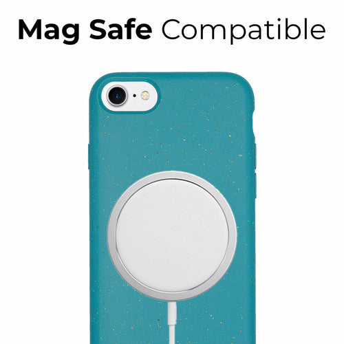 Coque de téléphone biodégradable - Bleu océan