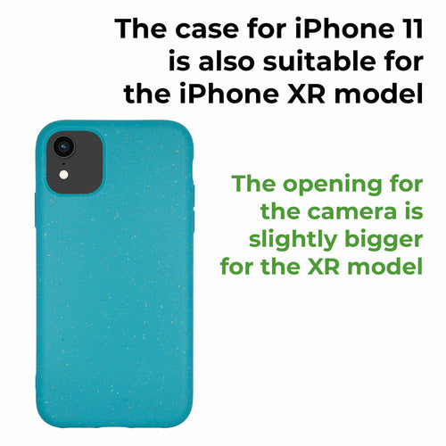 Coque de téléphone biodégradable - Bleu océan