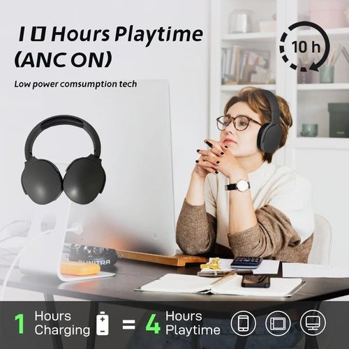 #P2961 Casque sans fil Bluetooth 5.3 supra-auriculaire Hifi stéréo
