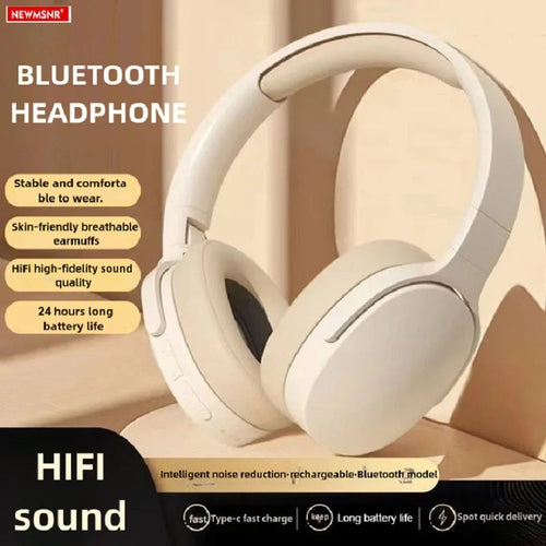 #P2961 Casque sans fil Bluetooth 5.3 supra-auriculaire Hifi stéréo