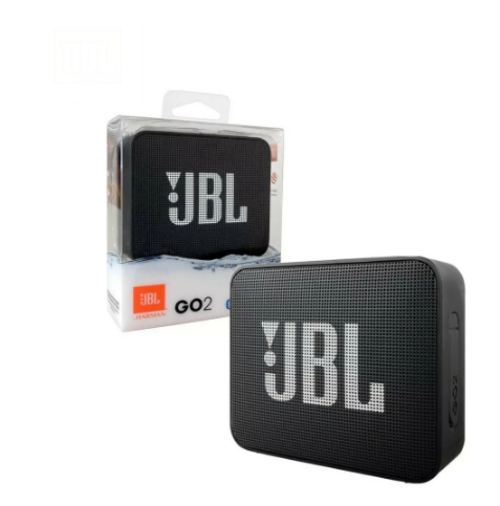 Enceinte Bluetooth sans fil JBL GO 2, étanche IPX7, avec micro